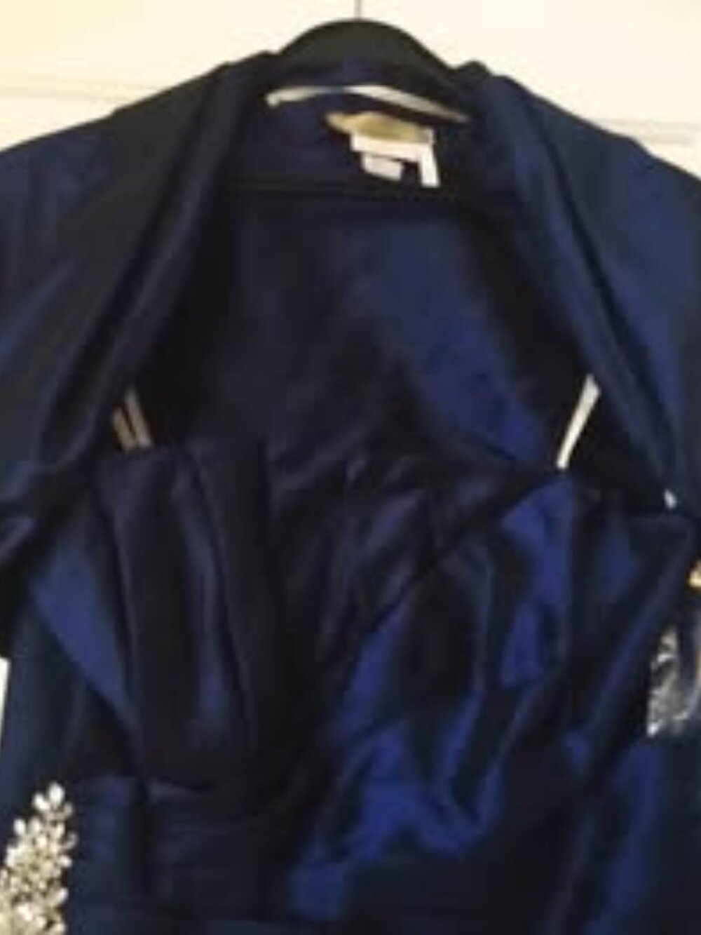 Jade by Jasmine Prom, Bridesmaid, Mother of the Bride, Formal Dress Navy Size 12